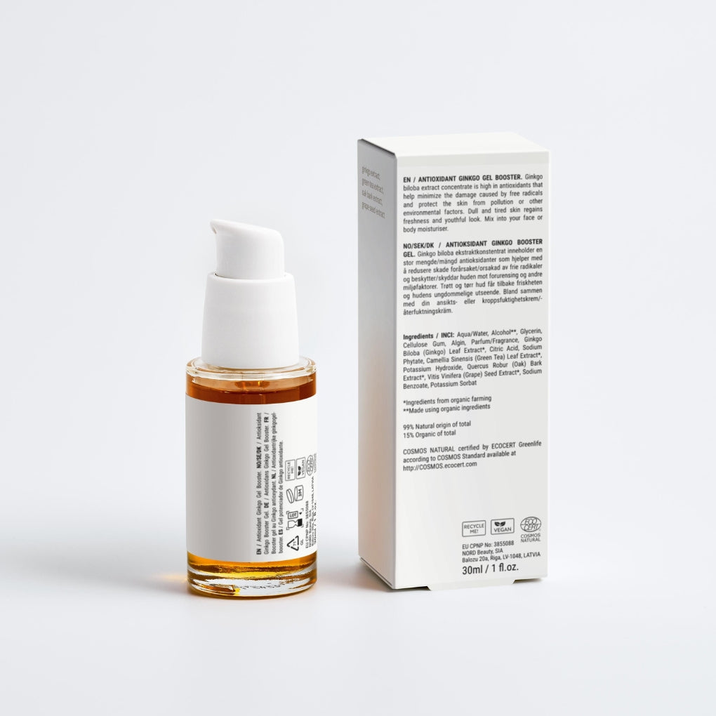 Antioxidant Ginkgo Gel Booster